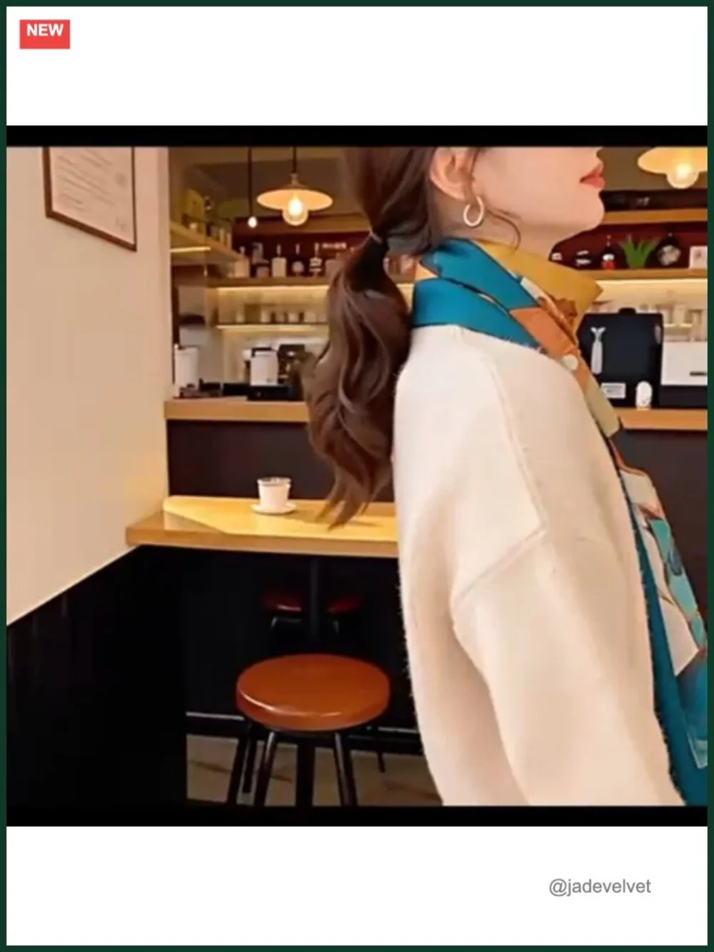 100% Mulberry Silk Scarf Long Lightweight Shawl Wrap Women Fashion